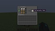 The cartography table crafting recipe (Image via Mojang)